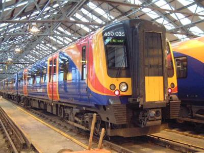450035 at Clapham Junction Depot. &copy; Byron5574
