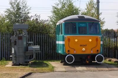86247 at Crewe Heritage Centre. &copy; South Coast Trainspotter