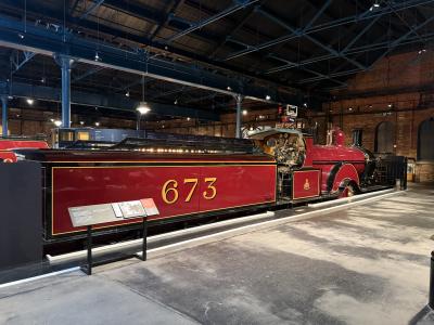 MR673 steam at York National Railway Museum. &copy; AJax