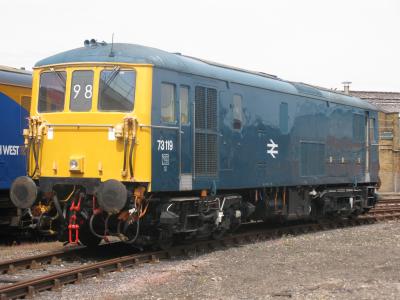 73119 at Eastleigh Works. &copy; Byron5574