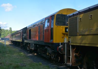 20166 at North Yorkshire Moors Railway - New Bridge Crossing. &copy; AJax