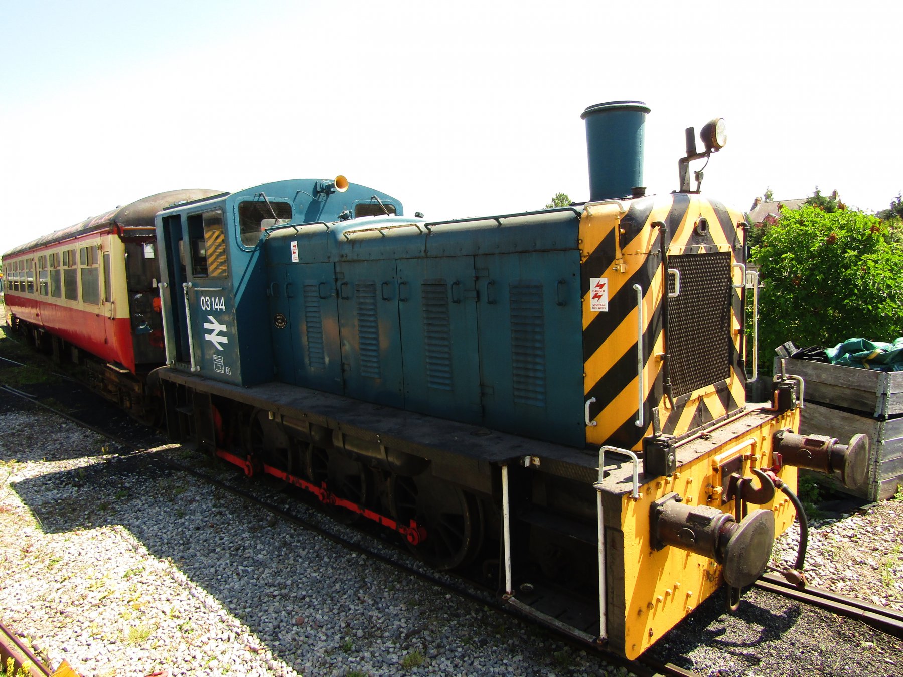 Photo of 03144 at Wensleydale Railway - Leeming Bar — trainlogger