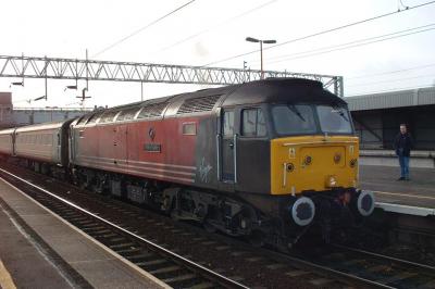 47839 at Stafford. &copy; trainlogger