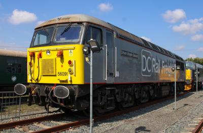 56091 at Barrow Hill. &copy; South Coast Trainspotter