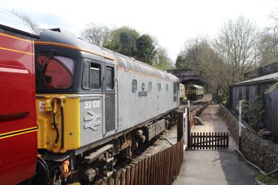 33103 at Ecclesbourne Valley Railway - Wirksworth. &copy; ConnorsRailPhotography