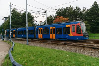 399205 at Park Square Junction (Supertram). &copy; llamafish