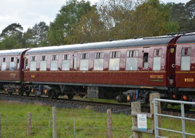 99328 coach at Severn Valley Railway - Rifle Range. &copy; AJax