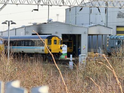 142003 at Crewe TMD. &copy; Luivery