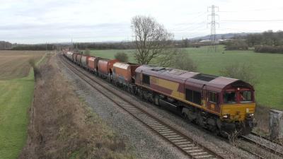 66014 at Berkley near Frome. &copy; JM-Freightliner
