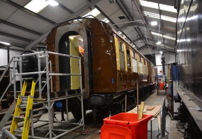 4588 coach at Keighley & Worth Valley Railway - Oxenhope. &copy; AJax