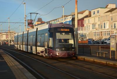 BT 008 at Pleasant Street (Blackpool Tramway). &copy; AJax