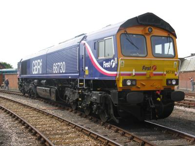 66730 at Eastleigh Works. &copy; Byron5574