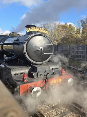 4079 steam at Chinnor & Princes Risborough Railway. &copy; MikeMOL