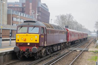 57012,EMU 428 at Woking. &copy; Zain