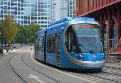 MM 17 at Town Hall (West Midlands Metro). &copy; AJax