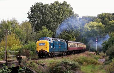 55009 at Severn Valley Railway - Highley. &copy; stevexos