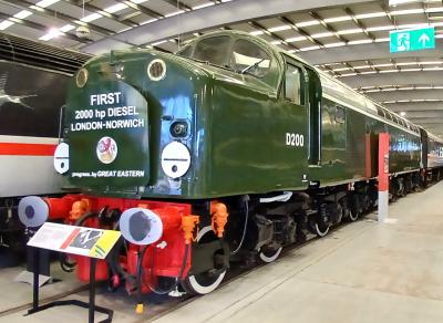 D200 at Locomotion, Shildon. &copy; Geoff