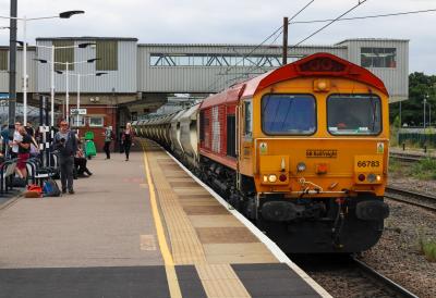 66783 at Peterborough. &copy; South Coast Trainspotter