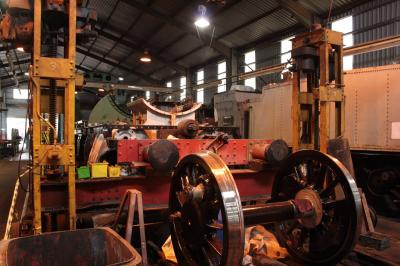 2857 steam at Severn Valley Railway. &copy; linuxyeti