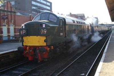photo of D335 at East Lancashire Railway