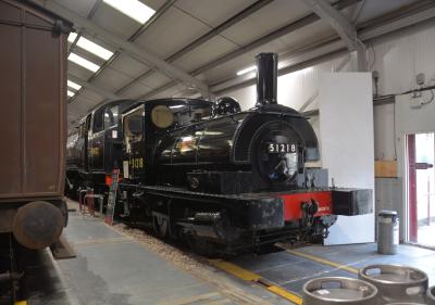 51218 steam at Keighley & Worth Valley Railway - Oxenhope. &copy; AJax