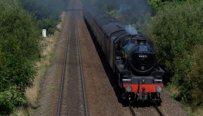 44871 steam at Exminster. &copy; Harry Bennellick