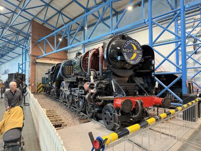 35029 steam at York National Railway Museum. &copy; Luivery