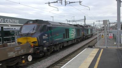 68002 at Bristol Parkway. &copy; JM-Freightliner