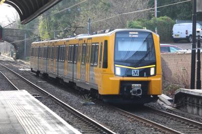 555016 at South Gosforth (Tyne & Wear Metro). &copy; ConnorsRailPhotography