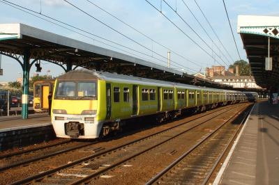 321366 at Ipswich. &copy; trainlogger