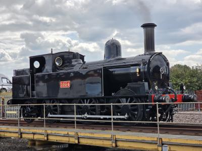 1054 steam at Derby - The Greatest Gathering 2025. &copy; MikeMOL