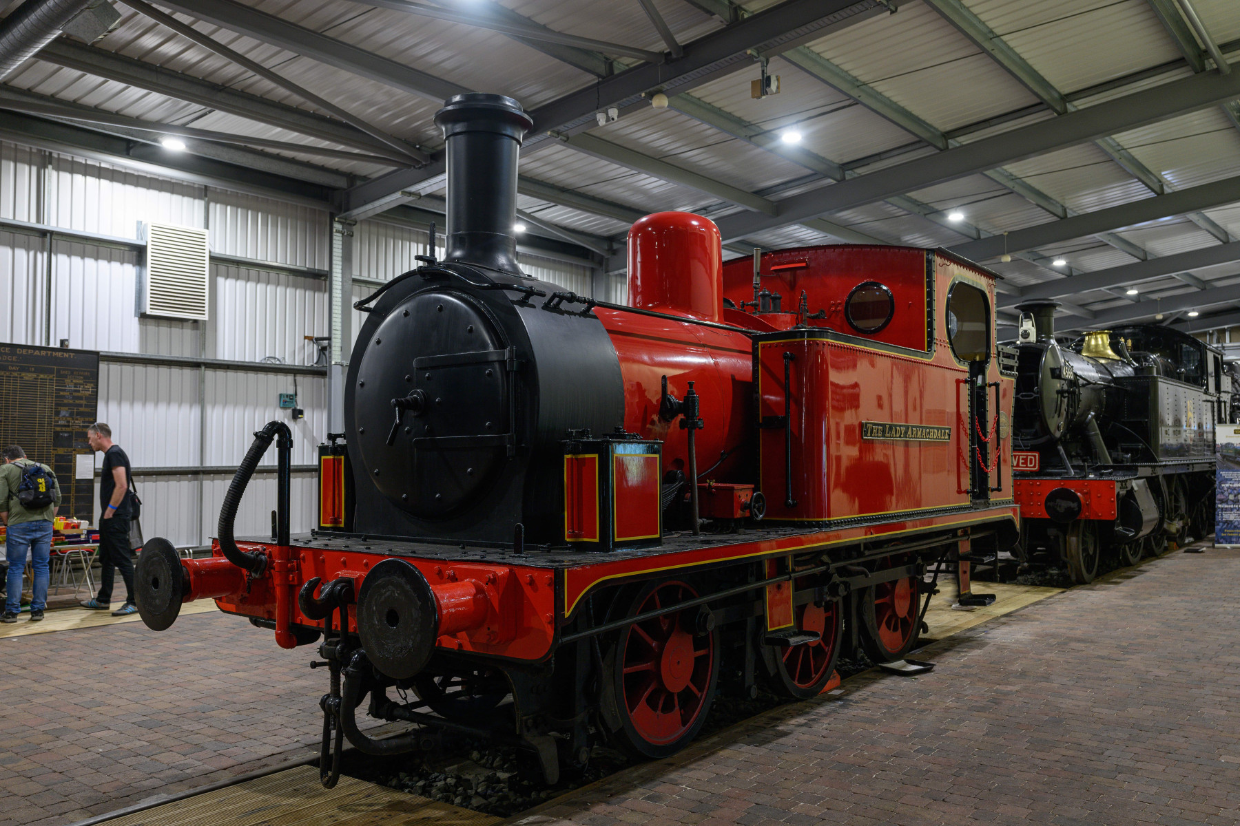 Photo of HE686 steam at Severn Valley Railway Highley Engine House