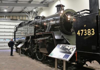 80079 Steam at Severn Valley Railway - Highley Engine House. &copy; stevexos