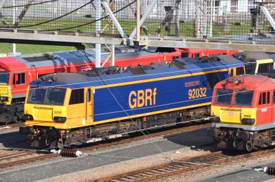 92032 at Dollands Moor. &copy; MJM