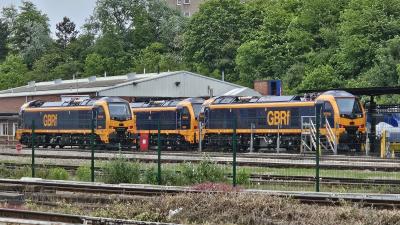 photo of 99006,99004,99005 at Leicester TMD