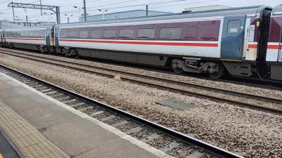 11416 coach at Peterborough. &copy; Geoff