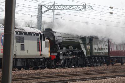 60103 steam at Askham Bar. &copy; ConnorsRailPhotography