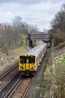 507017 at Birkenhead North. &copy; Brodie
