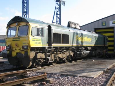 66513 at Leeds Vehicle Maintenance Facility (Leeds Midland Road). &copy; Byron5574