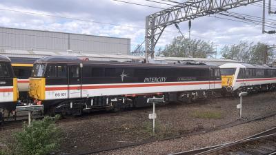 86101 at Crewe TMD. &copy; Luivery
