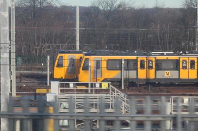 555009,555036 at South Gosforth depot (Tyne & Wear Metro). &copy; ConnorsRailPhotography