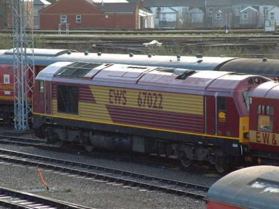 67022 at Cardiff Canton TMD. &copy; Byron5574