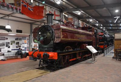 L95 steam at Severn Valley Railway - Highley Engine House. &copy; AJax