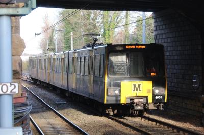 TW 4008 at South Gosforth (Tyne & Wear Metro). &copy; ConnorsRailPhotography