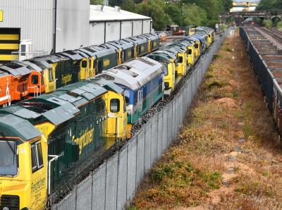59002 at Leeds Vehicle Maintenance Facility (Leeds Midland Road). &copy; MJM