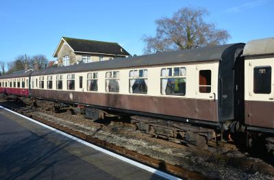 4907 coach at East Somerset Railway - Cranmore. &copy; AJax
