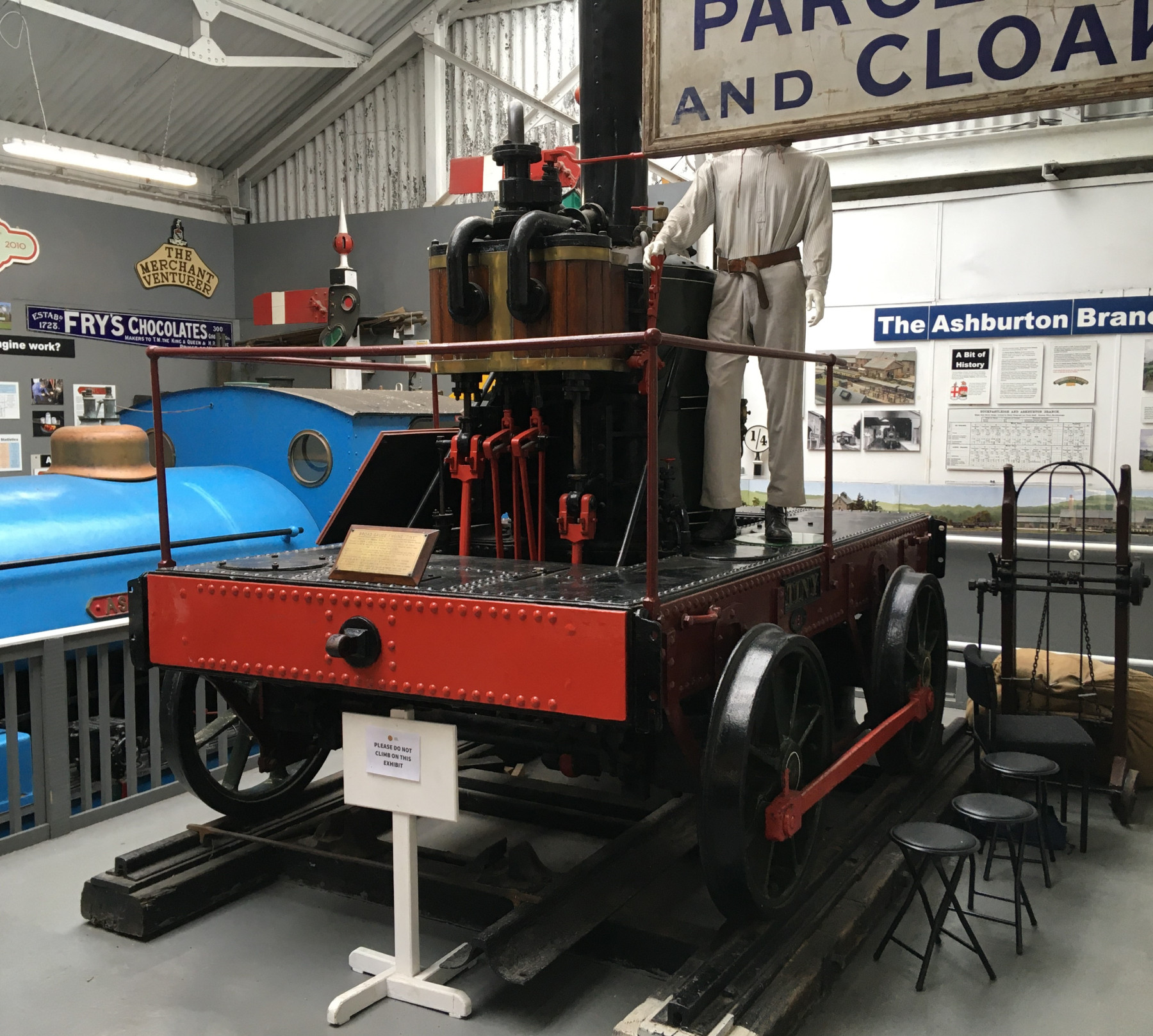Photo of Tiny at South Devon Railway - Buckfastleigh — trainlogger