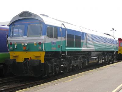 59001 at Eastleigh Works. &copy; Byron5574