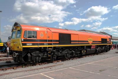 59201 at Derby - The Greatest Gathering 2025. &copy; stevexos
