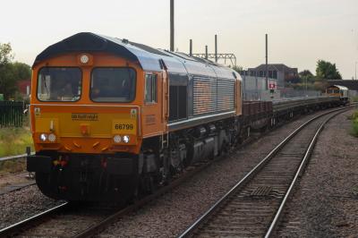 66799 at Peterborough. &copy; South Coast Trainspotter